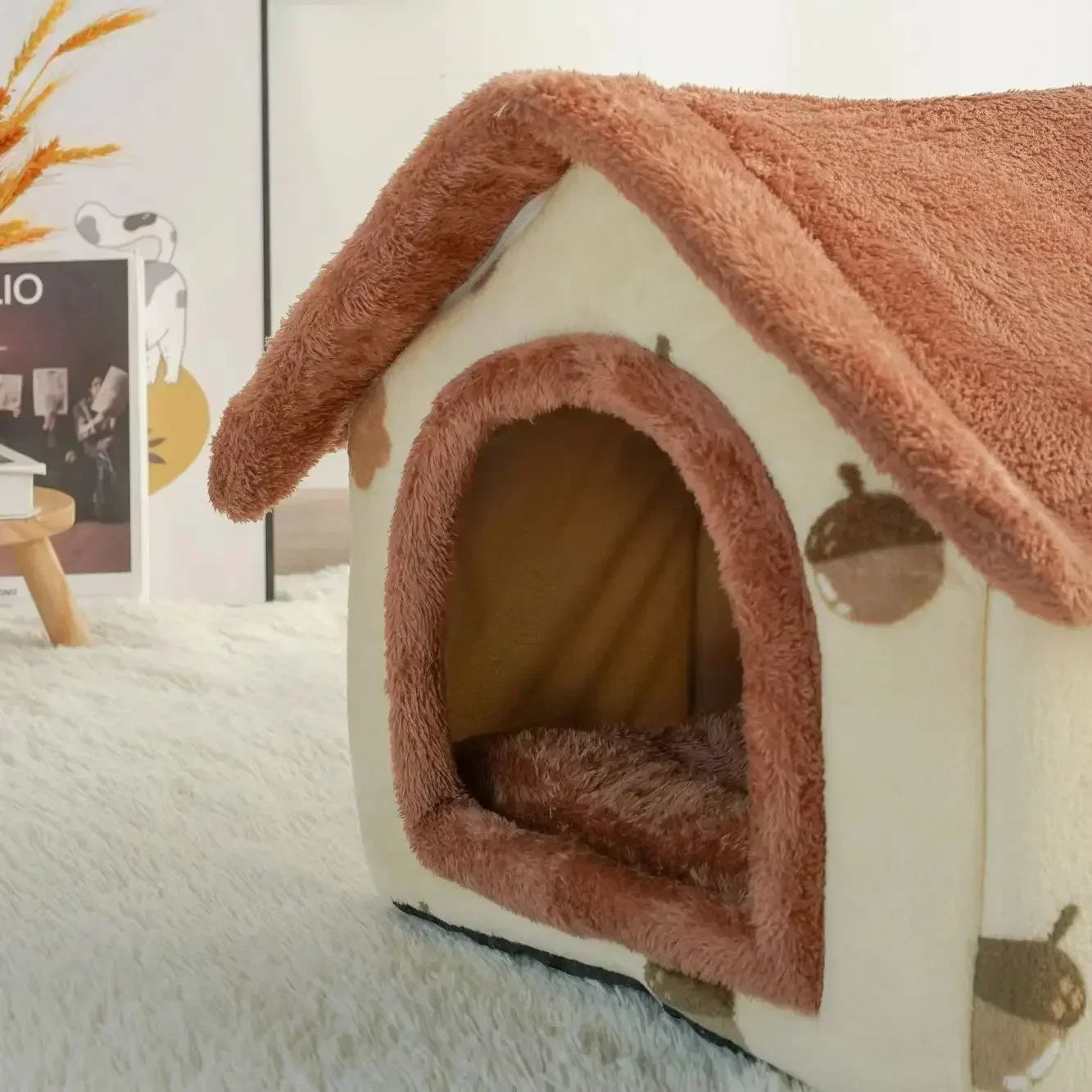Popular Four Seasons Universal Cat and Dog Nest House Removable and Washable Small Dog Teddy Pet Bedding Supplies